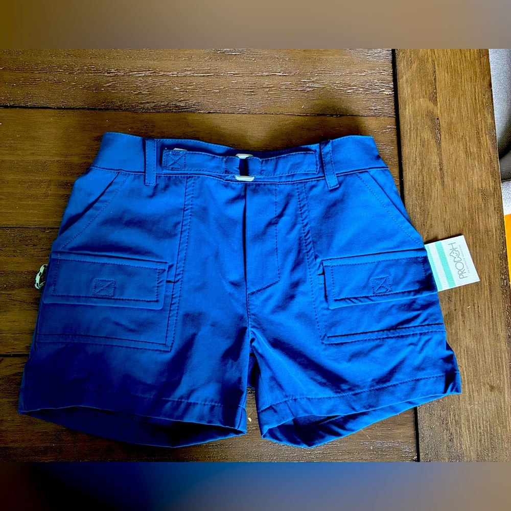 Stylish Sporty Boy Blue Cargo Shorts